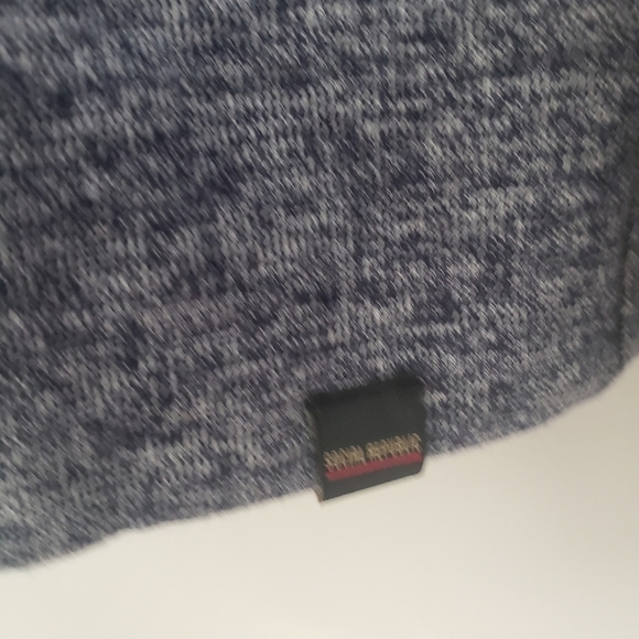 Social Republic Crewneck Sweatshirt Heathered Gray Blue Mens Size Large - Picture 5 of 7